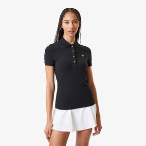 WOMEN'S L.12.D SLIM FIT JERSEY POLO